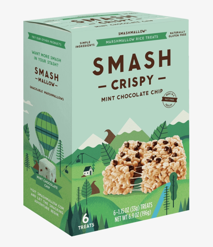 Marshmallow Rice Treats - Smashmallow Crispy, transparent png #4837459