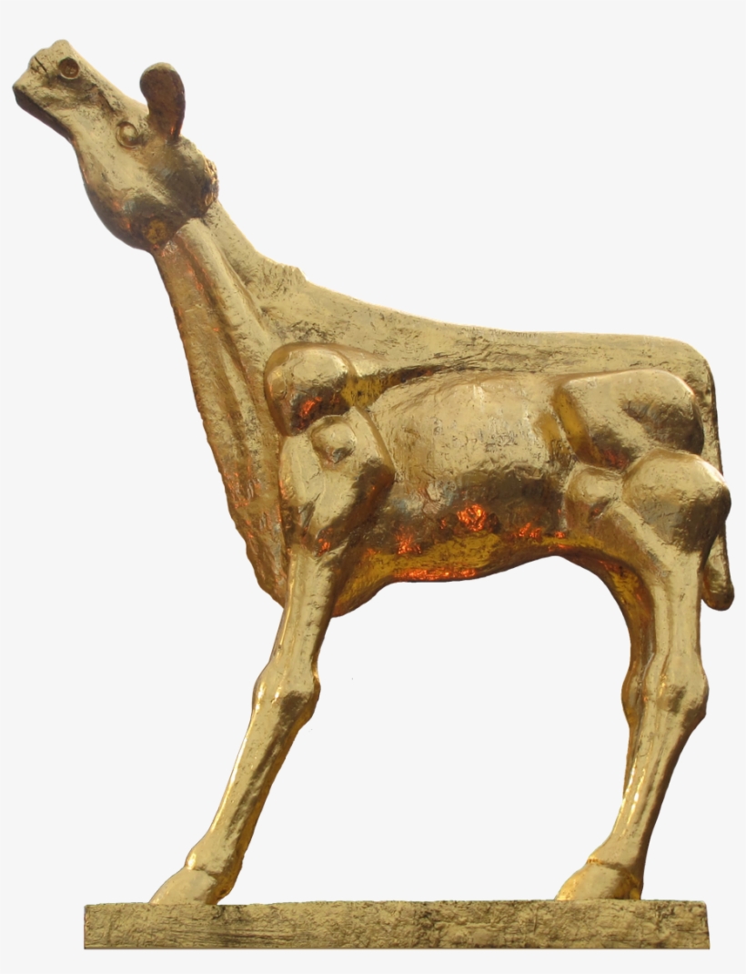 The Tragic Idol Of Abortion - Gold, transparent png #4837512