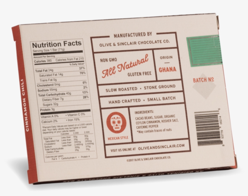 Mexican-style Cinnamon Chili Chocolate Bar, transparent png #4837736