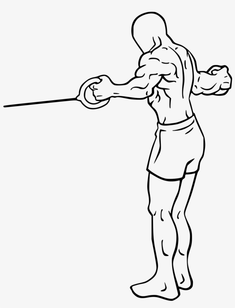 Back Flys Exercise Band - Band Back Fly, transparent png #4837815