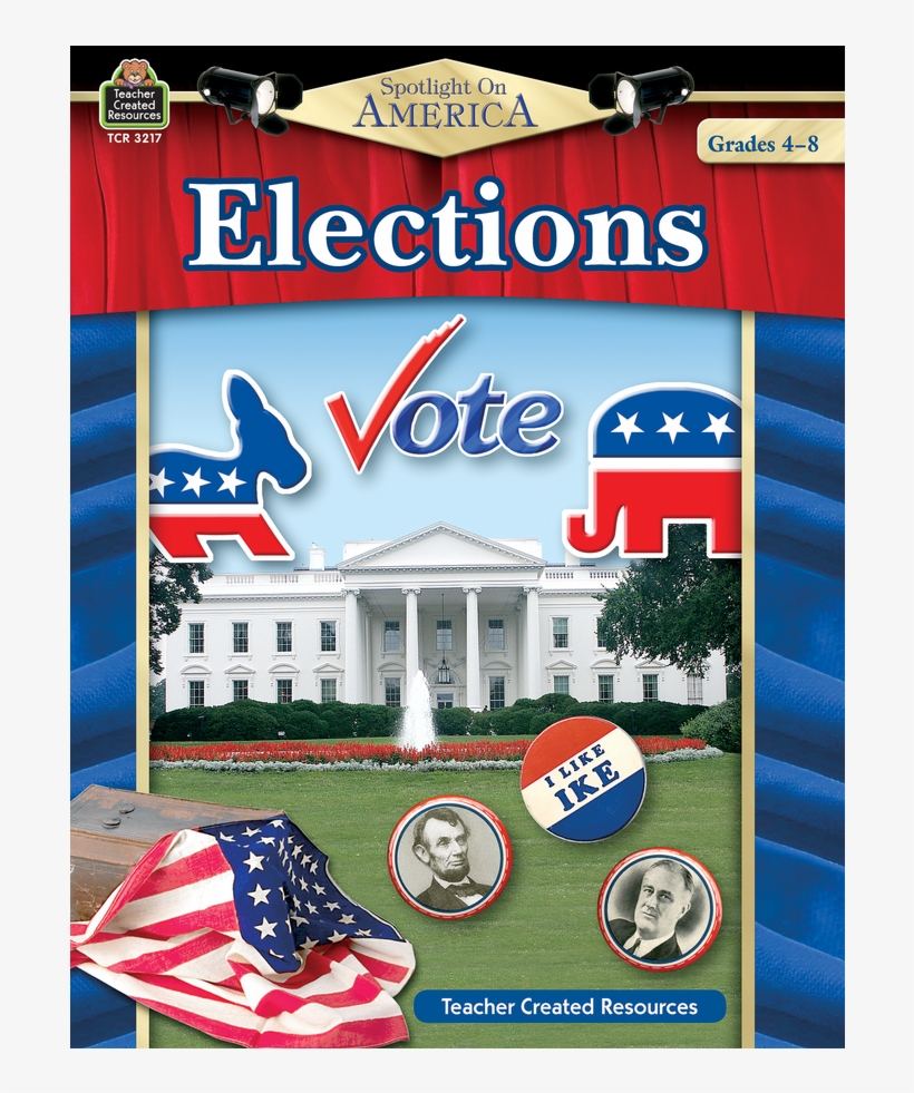 Tcr3217 Spotlight On America - Spotlight On America: Elections, transparent png #4838412