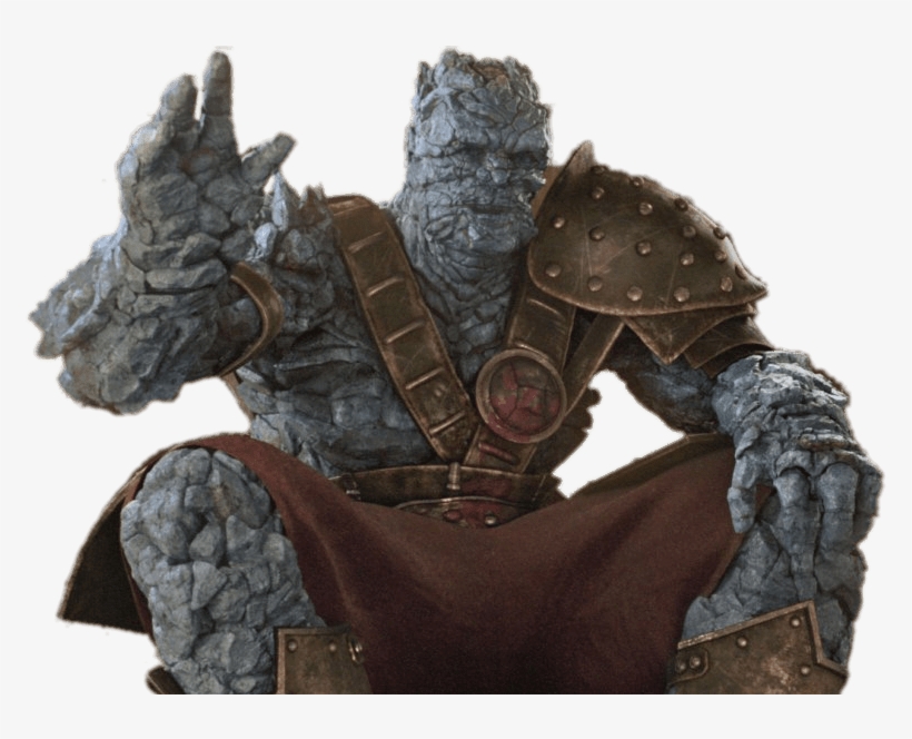 Korg Saying Hello Thor - Rock Guy From Thor Ragnarok, transparent png #4838778