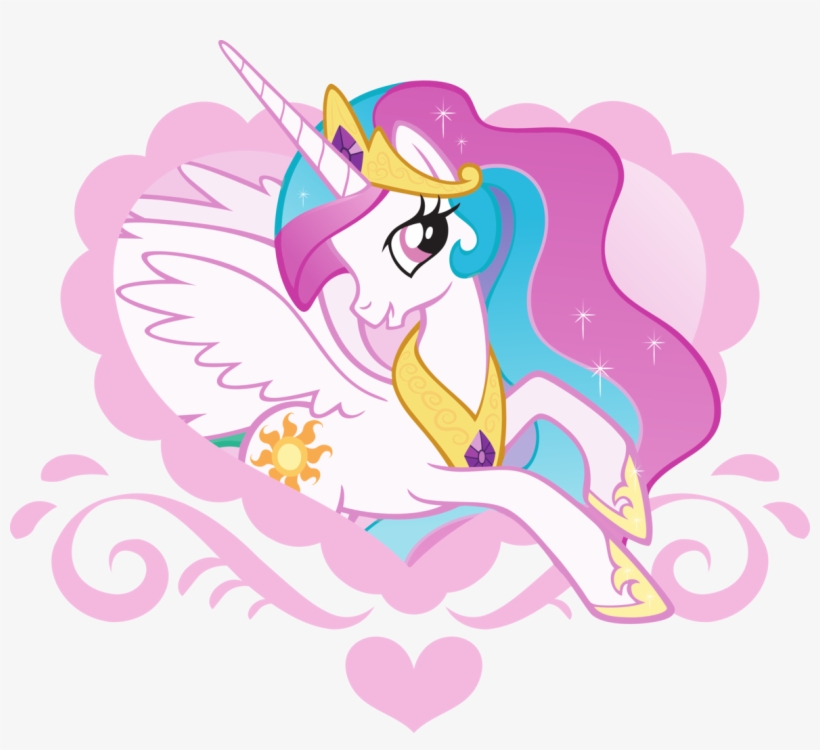 You Can Click Above To Reveal The Image Just This Once, - Little Pony Princesa Celestia, transparent png #4839117