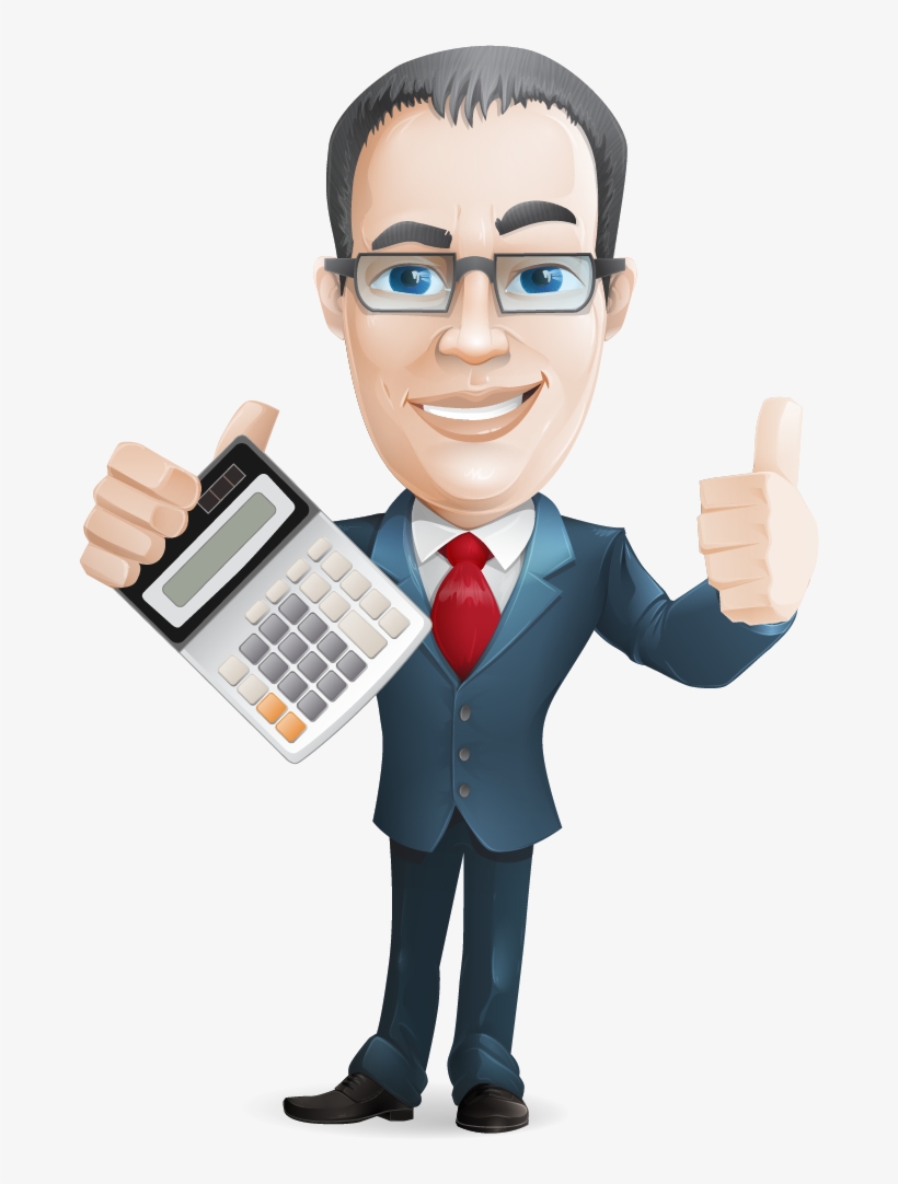 Accountant Cartoon Png, transparent png #4839442