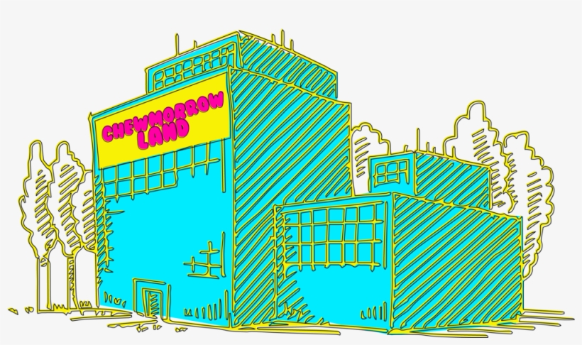 Chewmorrowland Building - Building, transparent png #4839822
