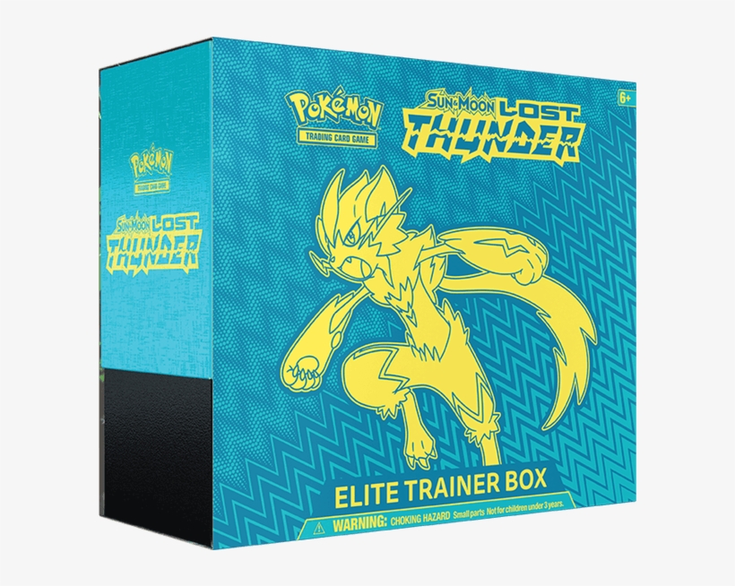 Pokemon Tcg Sun & Moon Lost Thunder Elite Trainer, transparent png #4840085