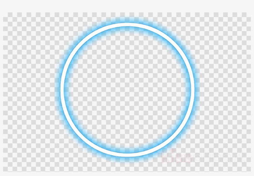 Download Oval Neon Png Clipart Clip Art Light Blue - White Transparent Ellipse, transparent png #4840152