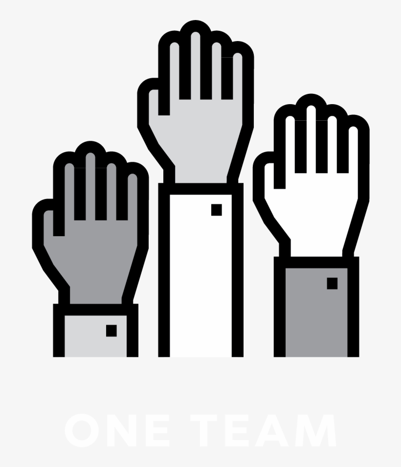 One Team - Símbolo De Trabajo En Equipo, transparent png #4840396