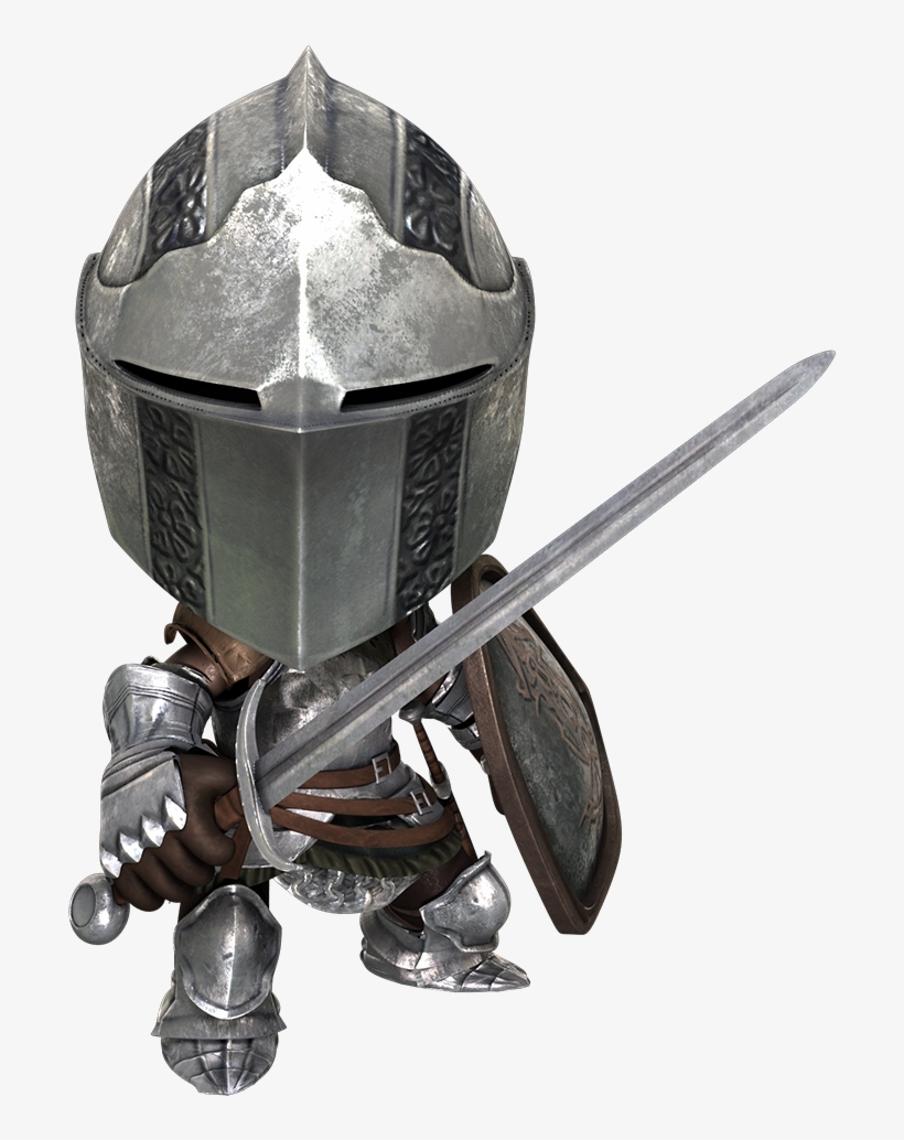 Knightpose - Little Big Planet 3 Costumes Dark Souls, transparent png #4841001