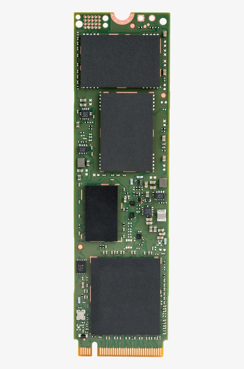 Front Flat - Intel 256 Gb Internal Ssd Pci Express 3.0 X4 (nvme), transparent png #4841638