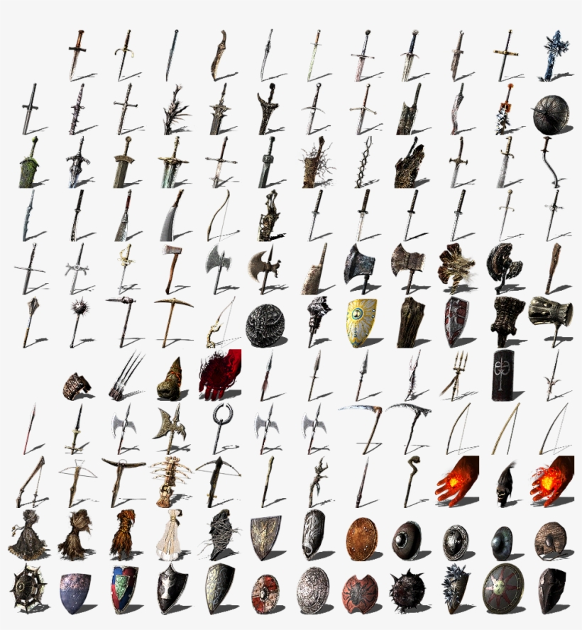 Weapons1 - Armas De Dark Souls 2, transparent png #4842081