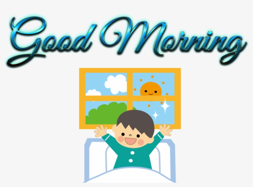Good Morning Stickers For Kids - Transparent Good Morning Png, transparent png #4842244