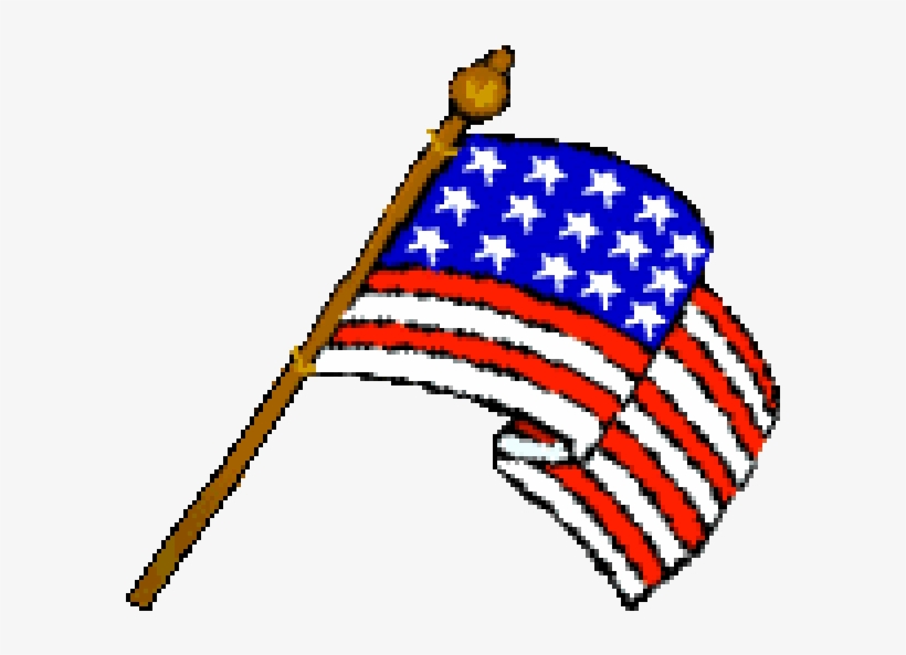 Patriotic Clip Art And Flag Of Large Small American - Small American Flag Clip Art, transparent png #4842428