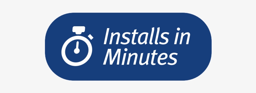 Installs In Minutes - Graphic Design, transparent png #4842723