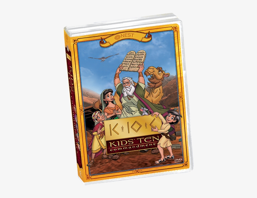 Kids 10 Commandments Multipack - Kids Ten Commandments Dvd, transparent png #4843625