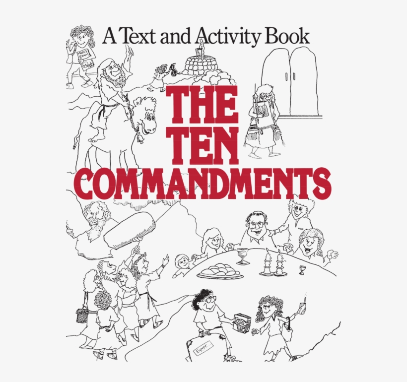Ten Commandments: A Text And Activity Book, transparent png #4843690