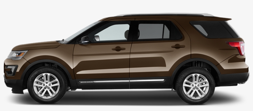 2016 Ford Explorer Exterior Side View - 2018 Ford Explorer Dimensions, transparent png #4846233