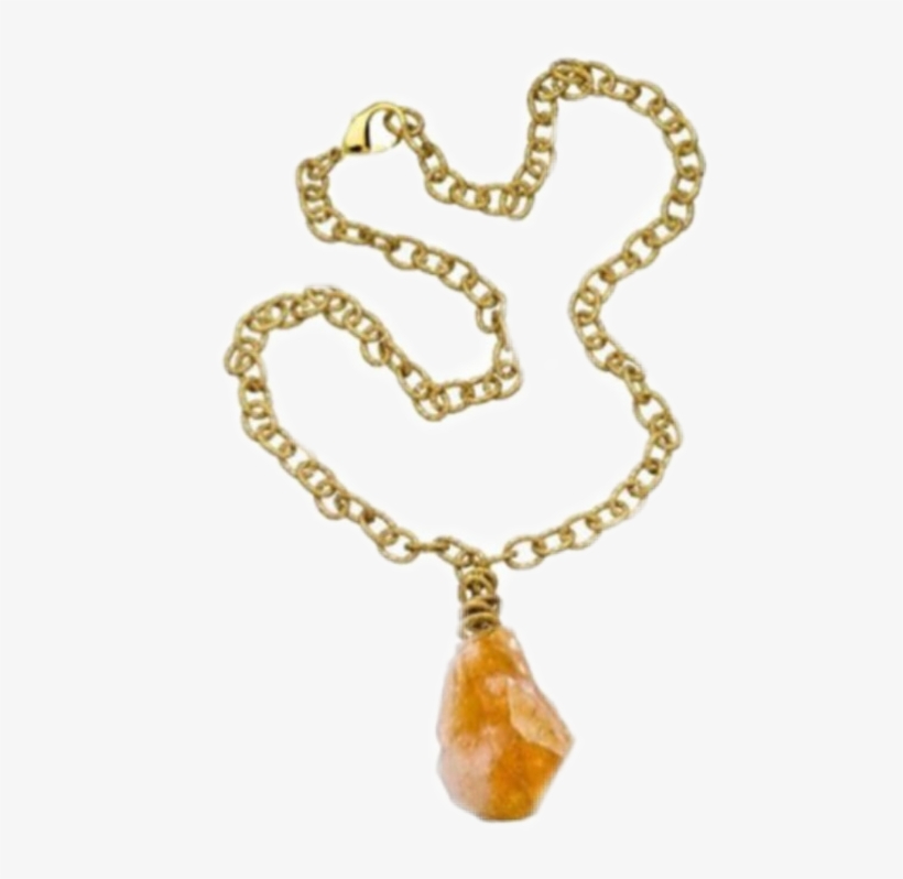 Necklace - Amber, transparent png #4847184