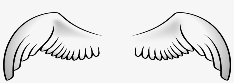 Angel Wings Png 18, Buy Clip Art - Asas Em Desenho Png, transparent png #4847549