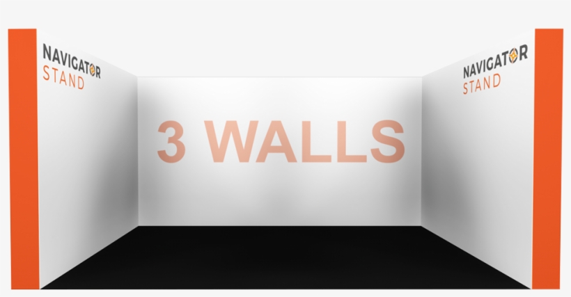 3 Wall Stand - Floor, transparent png #4848253