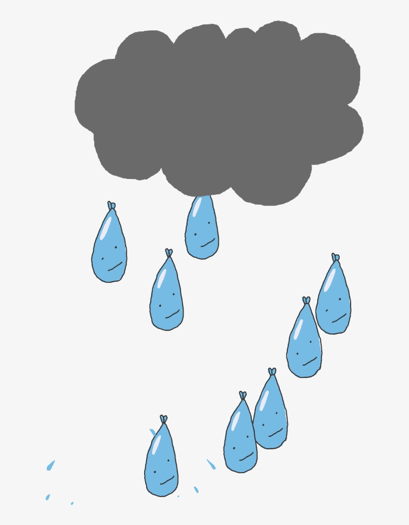 Sad Water Sticker By Buzzfeed Animation - Gif, transparent png #4849904