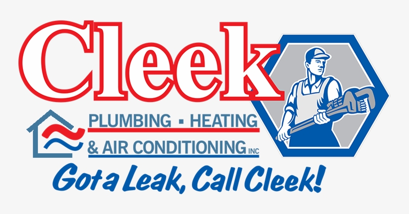 Cleek Plumbing, Heating & Air Conditioning Inc - Plumber Holding Plumbing Wrench Retro Card, transparent png #4850196