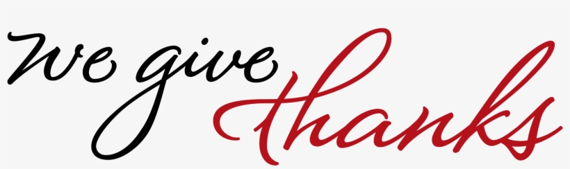 Give Thanks Png, transparent png #4850943