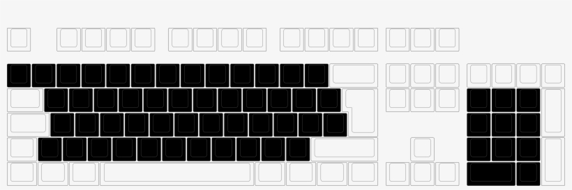 59-key Alphanumeric Cherry Mx Keycap Set - Parallel, transparent png #4851129