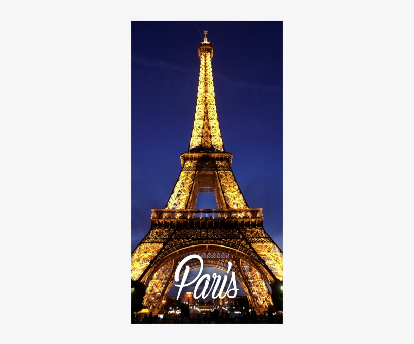 Coque Paris Tour Eiffel - Eiffeltoren Dark, transparent png #4852185