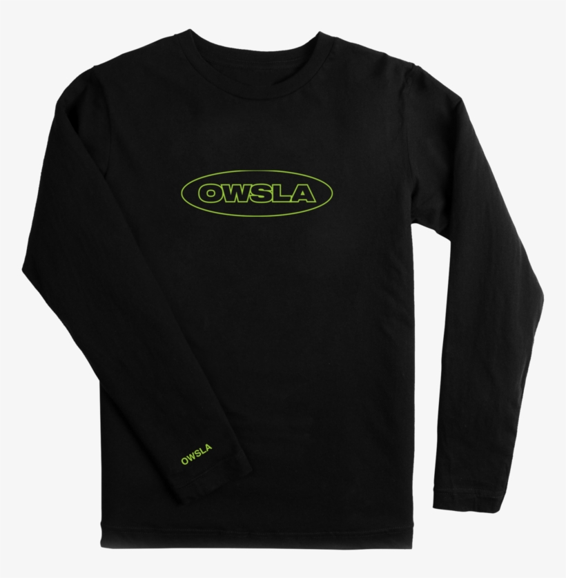 Oval Script L/s - Long-sleeved T-shirt, transparent png #4852562