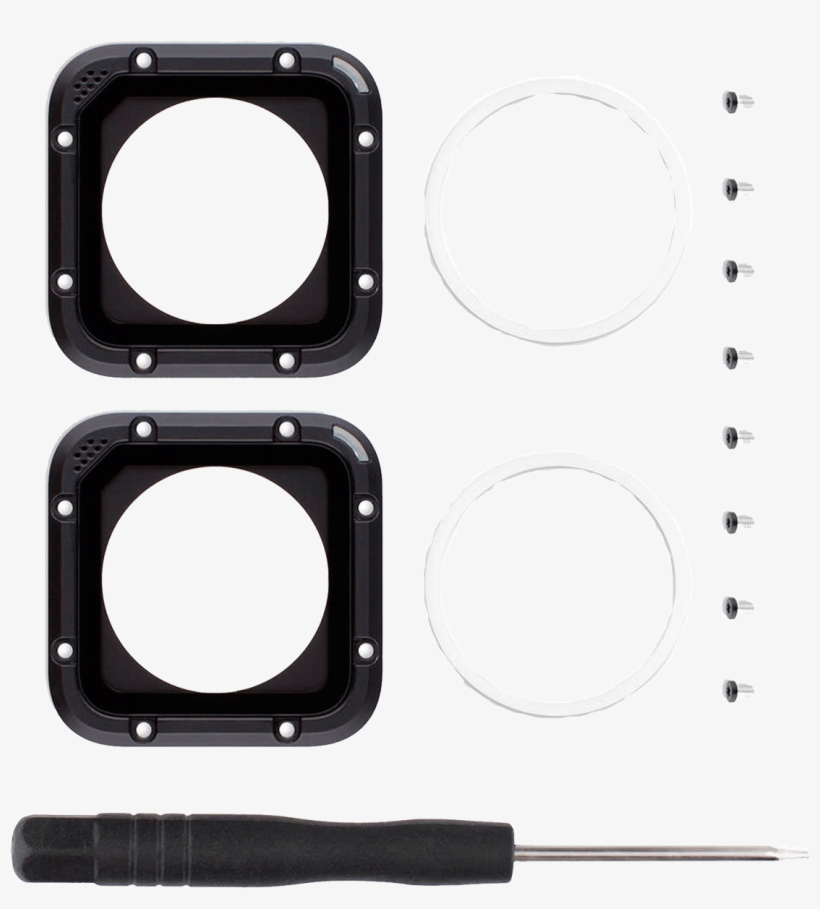 Gopro Lens Replacement Kit For Hero4, transparent png #4853748