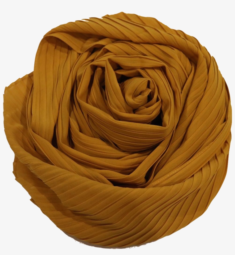 Load Image Into Gallery Viewer, Pleated Chiffon Hijab - Woolen, transparent png #4853835