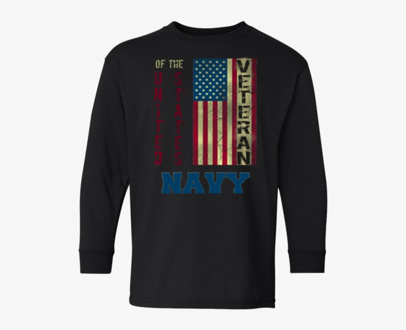 Us Navy Veteran T-shirt - T-shirt, transparent png #4853890