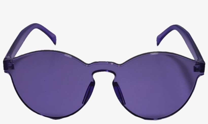 Sunglasses Purple Png Aesthetic Tumblr Glasses Purplegl - Limited Stock - High Quality Mens Womens Unisex Rimless, transparent png #4854176