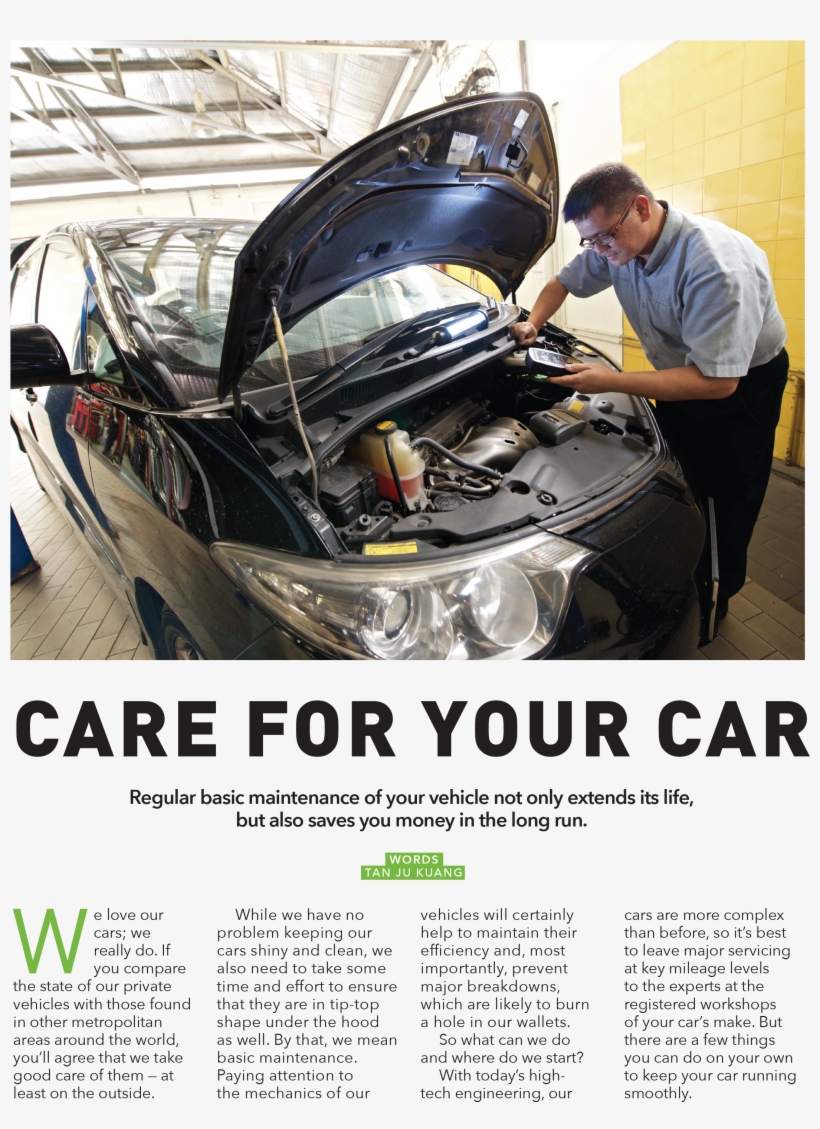 25 27 Feature Basic Car Maintenance Corr 2012 1 - Automobile Repair Shop, transparent png #4854932