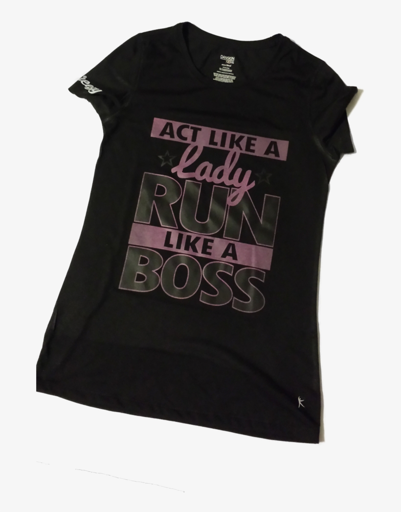 Like A Boss Drifit Tee - Active Shirt, transparent png #4855119