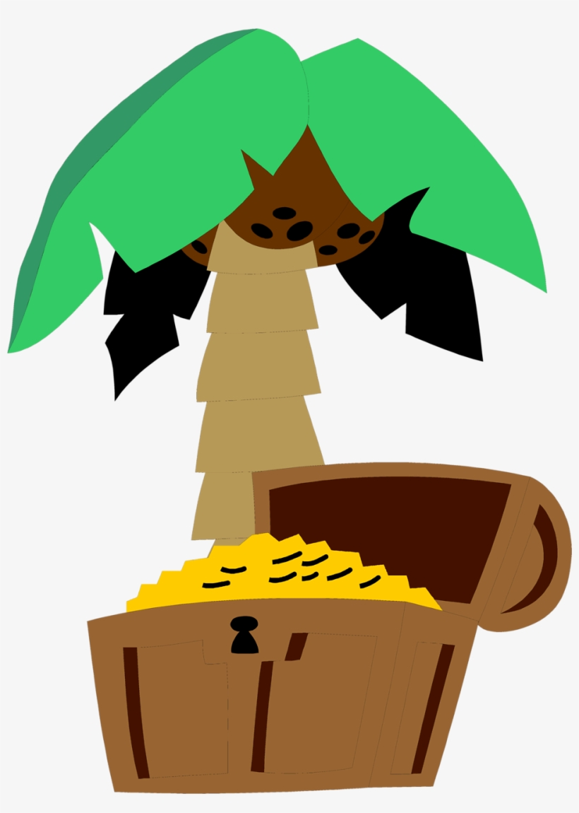 Answers To Questions About Roth Iras For Coral Gables, - Treasure Chest And Palm Tree, transparent png #4856015