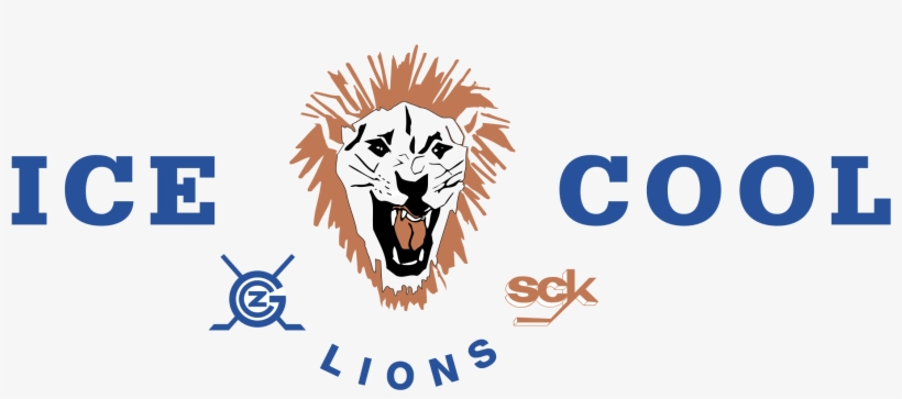 Icecool Lions Logo Png Transparent - Lion, transparent png #4856333