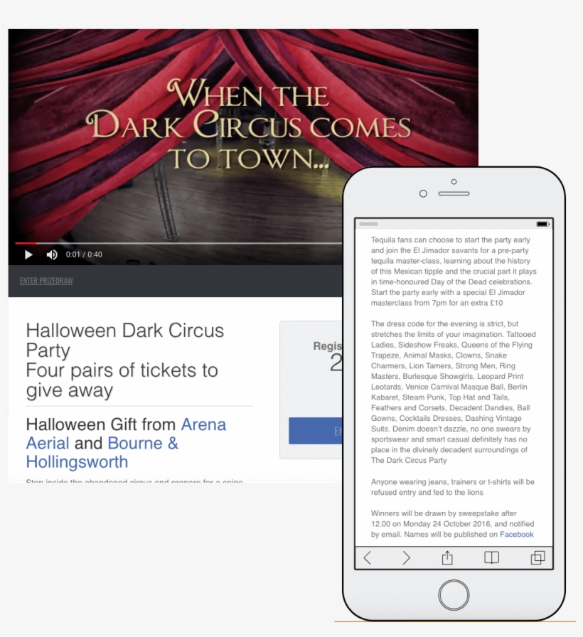 Halloween Promotions On Facebook Likes Events - Facebook, transparent png #4856489
