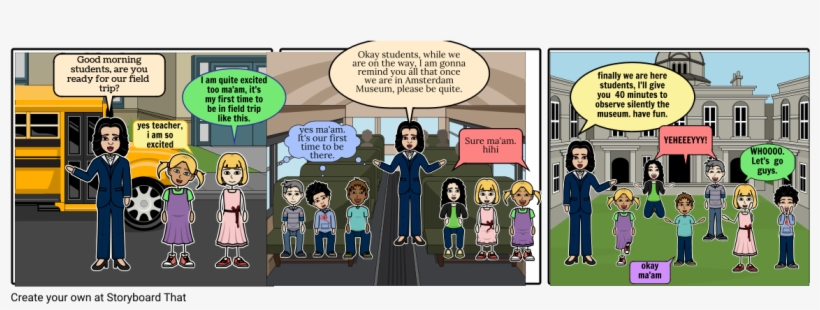The Unforgettable Field Trip - Cartoon, transparent png #4857198