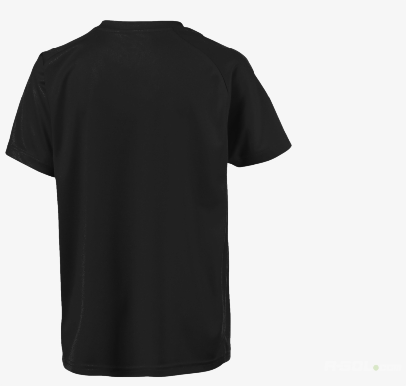 Football Shirt Puma Liga Core Junior 703509 03 Puma - Jersey Black T Shirt, transparent png #4857554