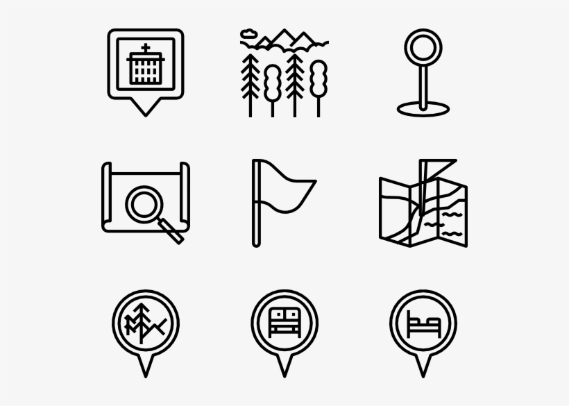 Location - Achievements Icon Transparent Background, transparent png #4858076