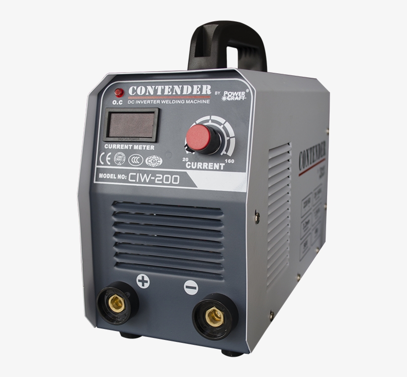 Contender Dc Arc Inverter Welding Machine Ciw 200i - Contender Welding Machine, transparent png #4858263