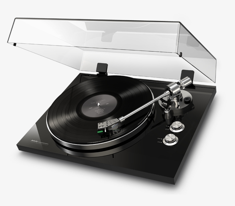 Akai Bt500 Black Premum Performance Belt-drive Turntable - Akai Pro Bt500 Black Turntable, transparent png #4858388