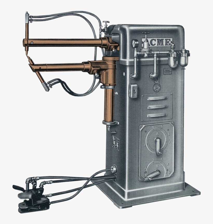 Size 3 Air Operated Rocker Arm Welder - Welding, transparent png #4858533