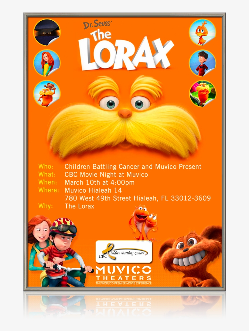 Event Graphics - Dr Seuss The Lorax, transparent png #4859159