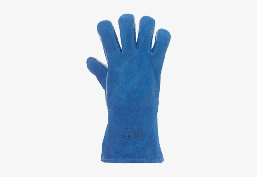 Blue-welder - Glove, transparent png #4859282