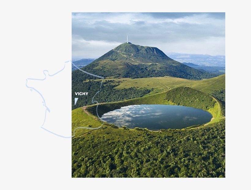 Vichy's Commitment To Quality - Vichy Mountain, transparent png #4859606