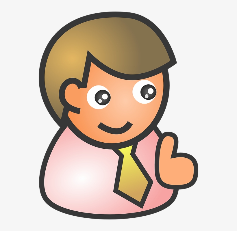 Man, Happy, Young, Adult, Successful, Hand Signs - Person Smiling Clipart, transparent png #4859680
