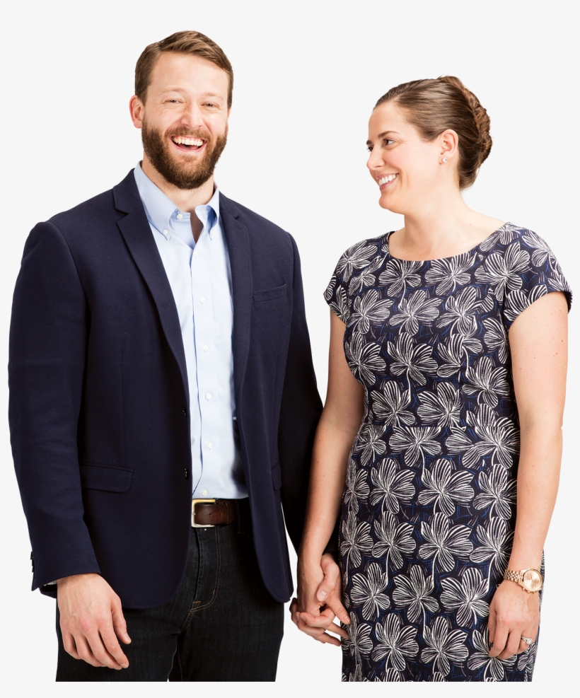 Happy Man And Woman - Formal Wear, transparent png #4859731